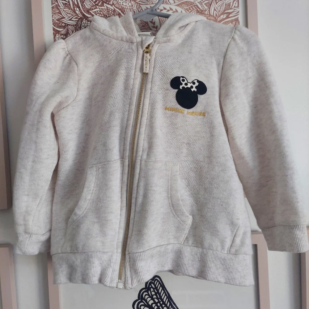 Minnie Mouse zipper hoodie,  18-24 months, jacket